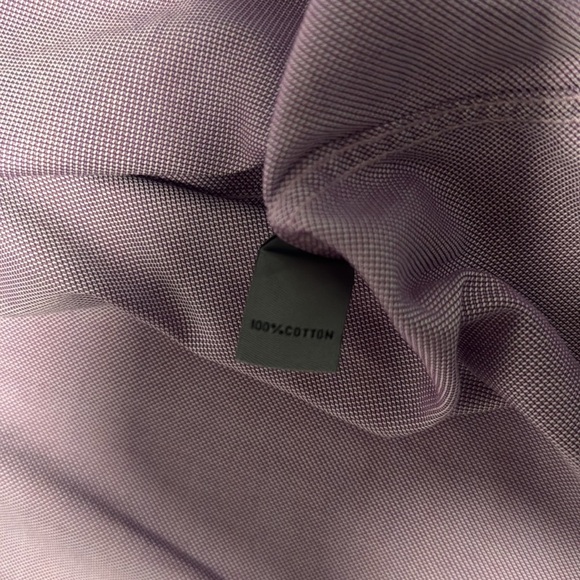 Johnston & Murphy Purple Casual Button Down Shirt - Picture 5 of 10